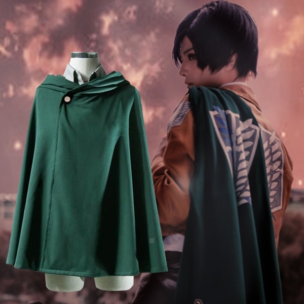 Áo Choàng Xanh Attack On Titan Vải 1 Lớp Mặc Siêu Mát