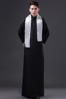 Đồ Bến Thượng Hải - Sườn Xám Nam Đen