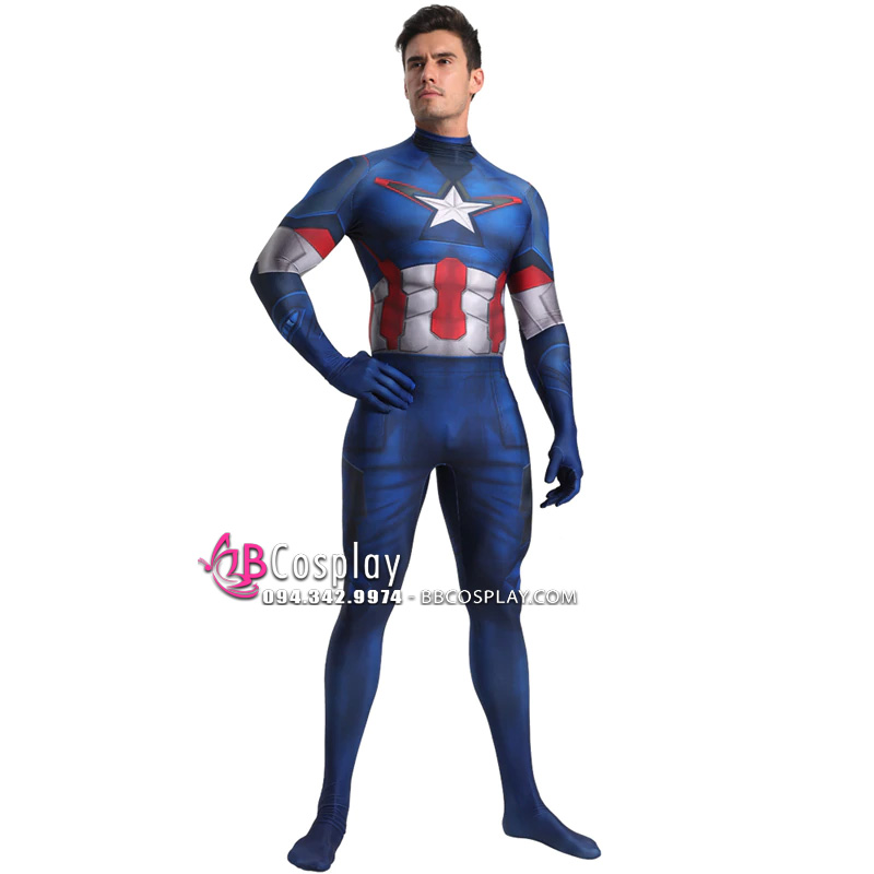 Đồ Captain America Độn Thun Bốn Chiều