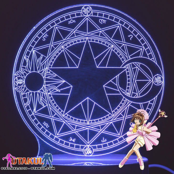 Đèn Ngủ Sakura 2 - Đỏ - Xanh - Tím