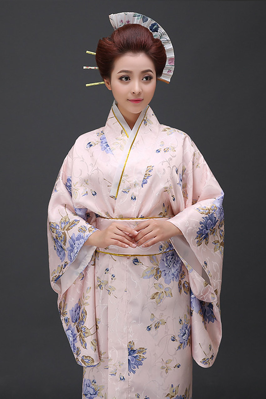 Yukata YEN Gấm Hoa Xanh