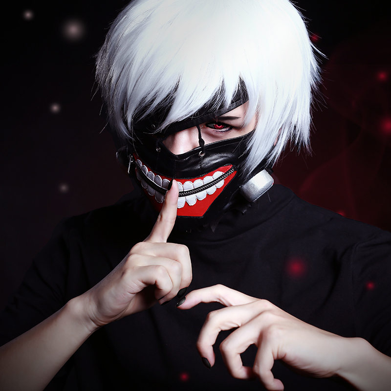 Tóc Giả Nam Ngắn Kaneki Ken Tokyo Ghoul