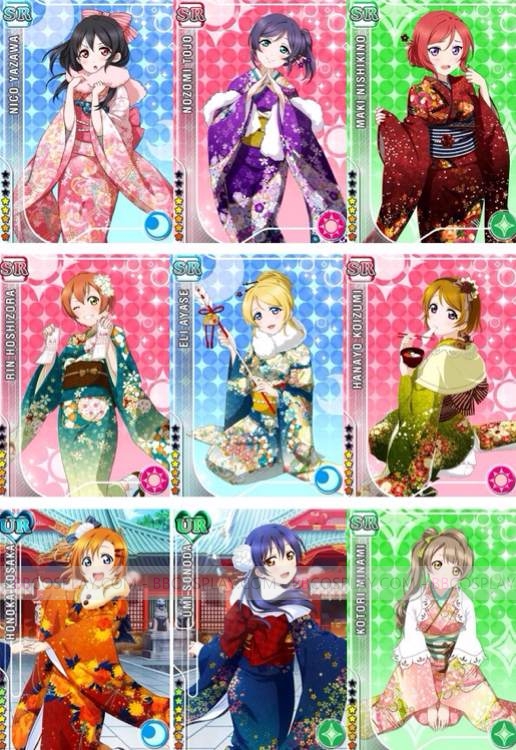 Đồ Nhật Bản Kimono - LOVE LIVE