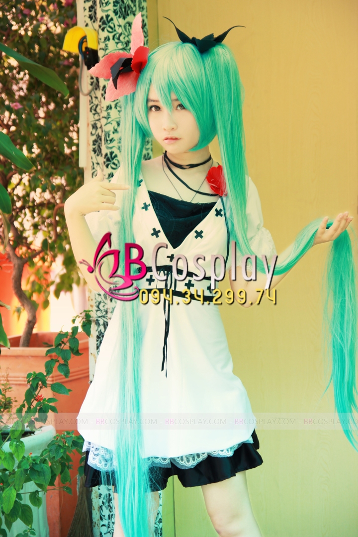Đầm Cos Miku