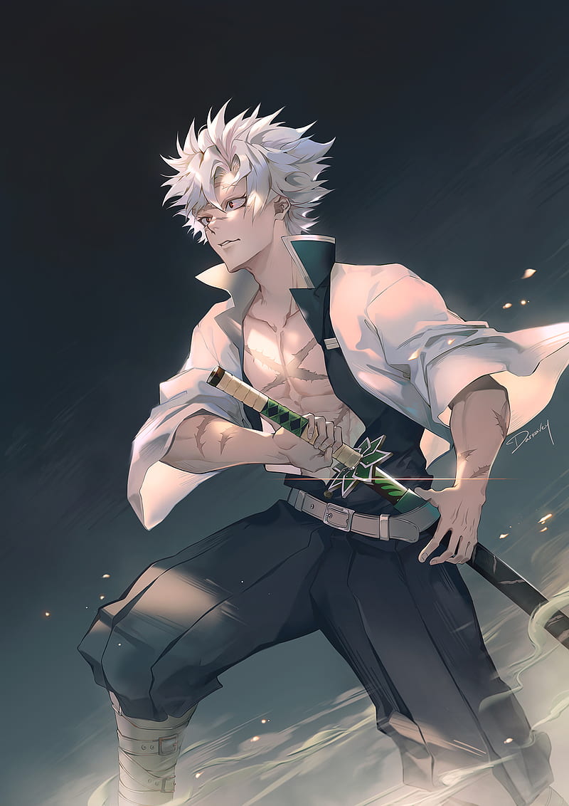 Tất cả sản phẩm Kiếm Gỗ 1M Phong Trụ Shinazugawa Sanemi - Kimetsu No Yaiba Kiếm Gỗ 1M Phong Trụ Shinazugawa Sanemi - Kimetsu No Yaiba