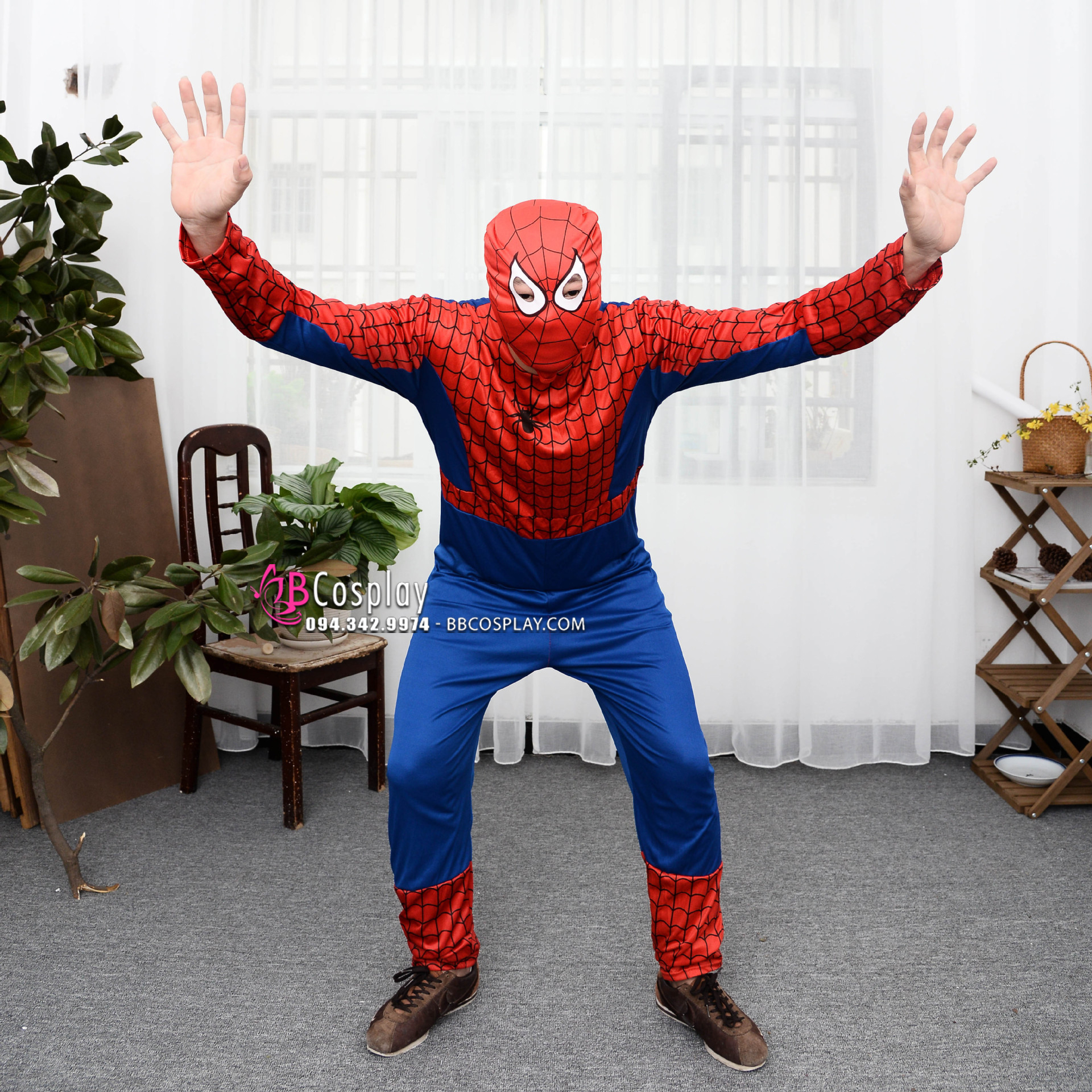 Đồ Spiderman Vải Thun Giá Rẻ