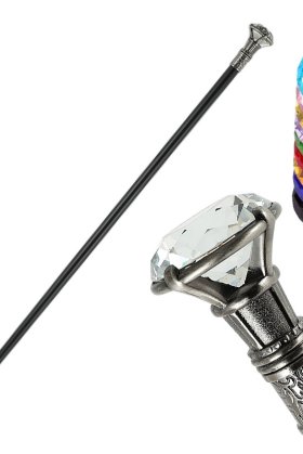 Gậy Quý Tộc Kim Cương Bạc 93Cm
