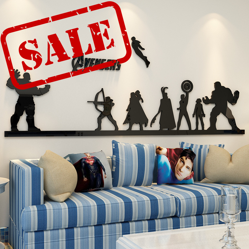 Tranh Dán Tường 3D Avengers