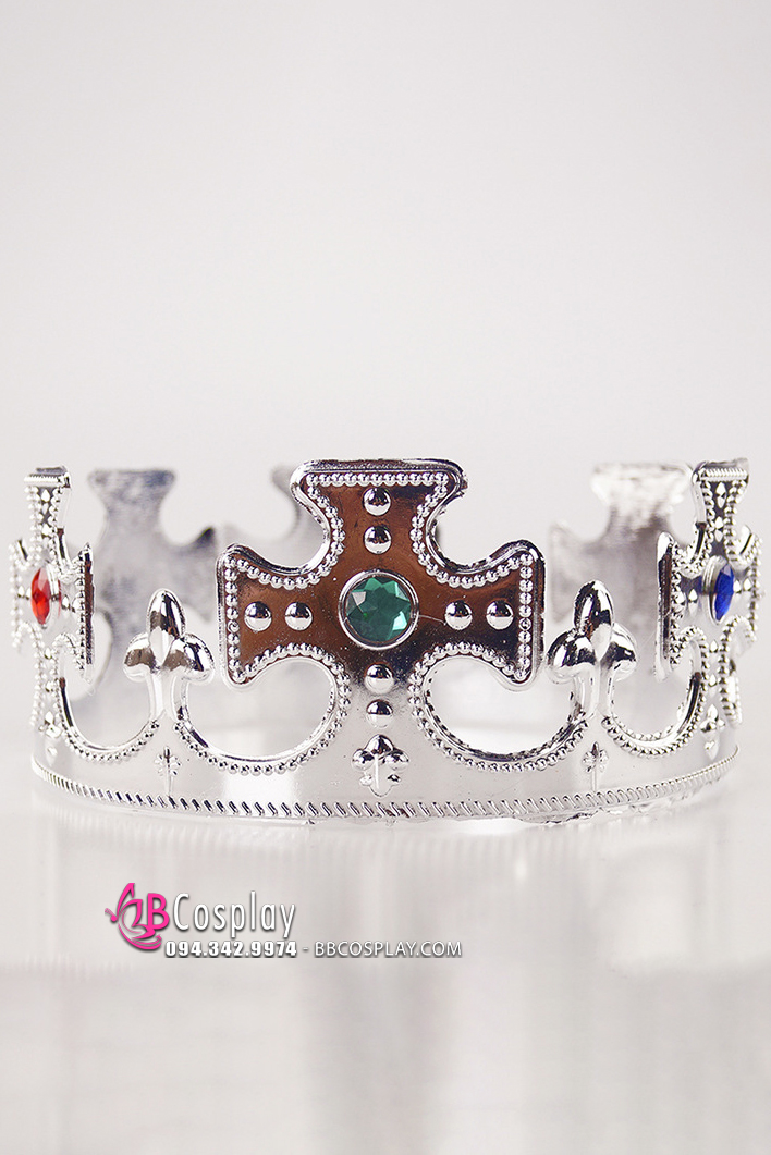 Vương Miện Hoàng Tử Nhựa - Bạc