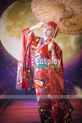 Kimono Đỏ Đô - Love Live