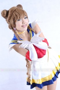 Tóc Thủy Thủ Mặt Trăng - Màu Nâu