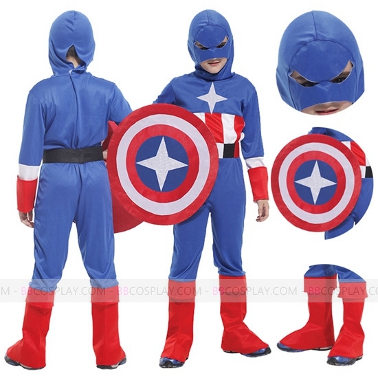 Trang Phục Captain America (Trẻ Em)