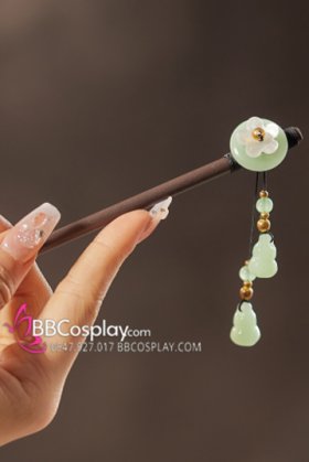 Trâm Cài Cô Nương Giá Rẻ Ngọc Đồng Tiền