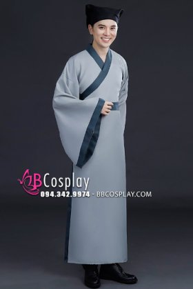 Đồ Thư Sinh Cổ Trang Giá Rẻ Xám Nhạt