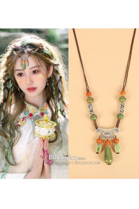 Trang Sức Tóc Tây Vực Ngọc Xanh