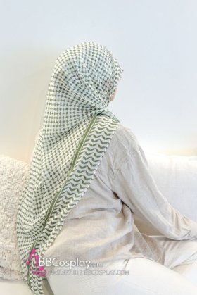 Khăn Trùm Khimar Xanh Lá Có 3 Cách Sử Dụng