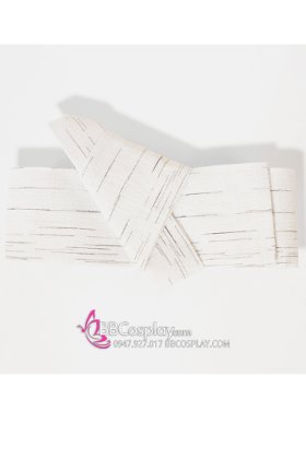 Đai Lưng Yukata Nam Obi Kimono Trắng