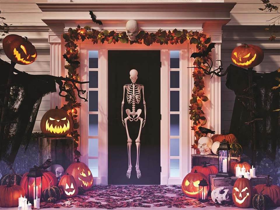 15 ý tưởng trang trí halloween rùng rợn cực đơn giản