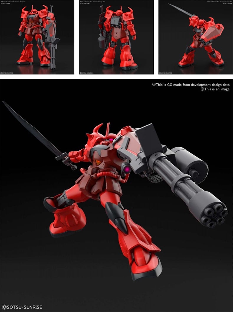 Gouf Crimson Custom - HG - 1/144