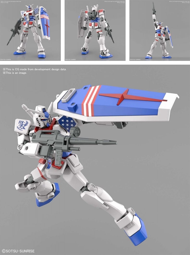 RX-78-2[US] Gundam (American Type) - Entry Grade - 1/144