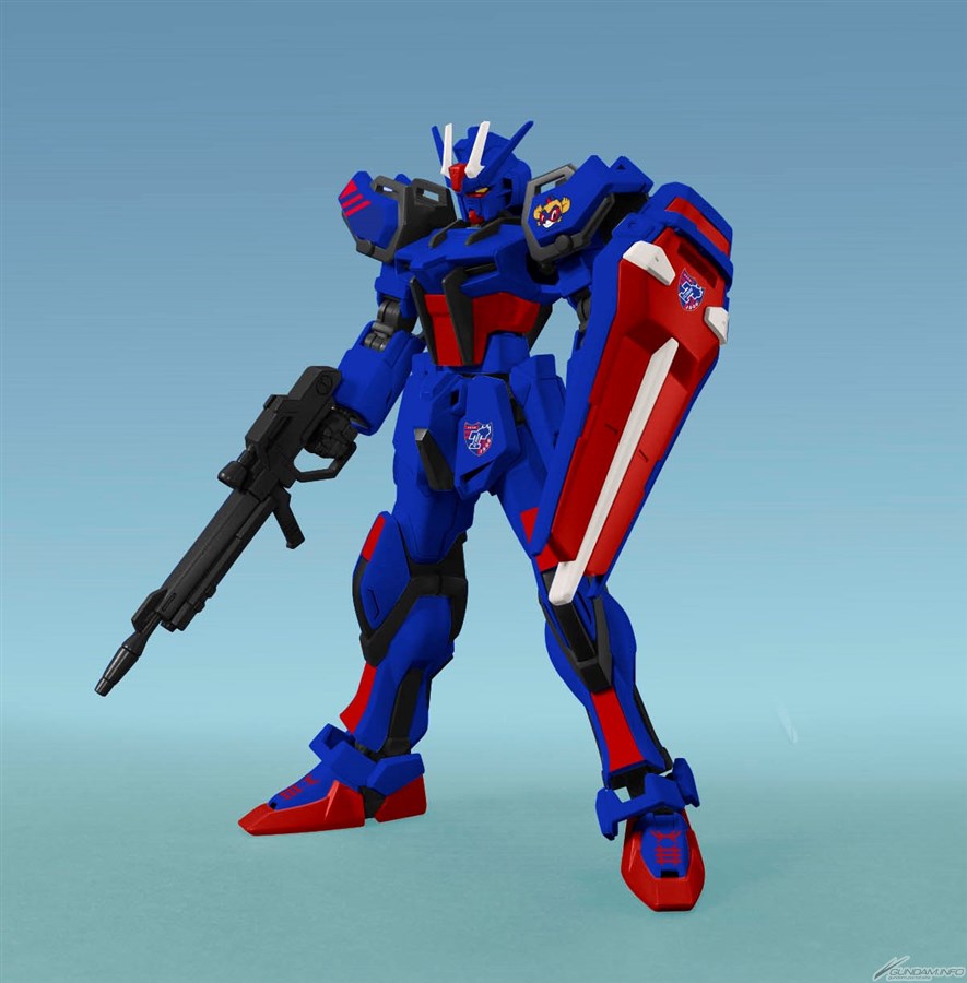 Strike Gundam [FC Tokyo Ver.] (HGCE – 1/144)