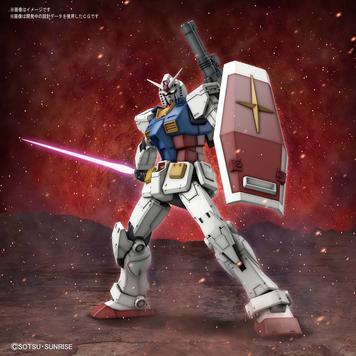 RX-78-02 Gundam (GUNDAM THE ORIGIN Ver.) (HG – 1/144) Thay Được Nhiều Bộ Phận Trên Giáp