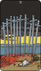 Ý Nghĩa Của Lá Bài 10 Of Swords Trong Tarot