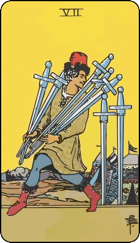 Diễn Giải Xuôi Của Lá Bài 7 Of Swords