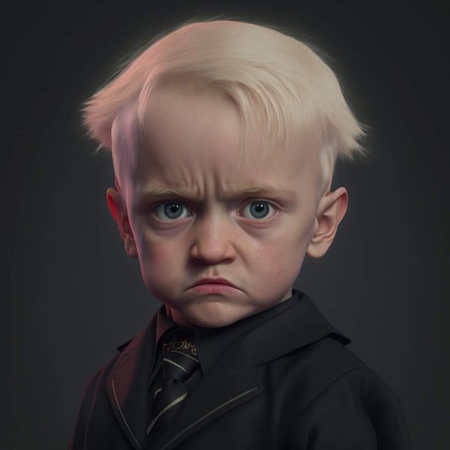 Khi dàn nhân vật Harry Potter hóa em bé: Thầy Dumbledore hài hước, phản diện đáng yêu hơn hẳn - Ảnh 5.