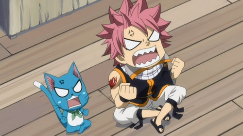 Natsu & Happy mad | Fairy Tail | Know Your Meme