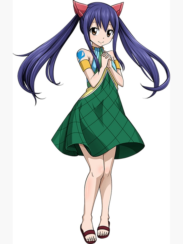 Wendy Marvell (Fairy Tail)" Greeting Card for Sale by kawaiicrossing |  Redbubble