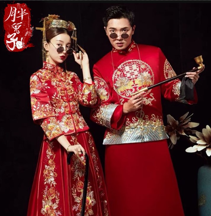 Xu hướng áo cưới Trung Quốc (áo khỏa) đẹp nhất 2024 - 2024 Trung Hoa