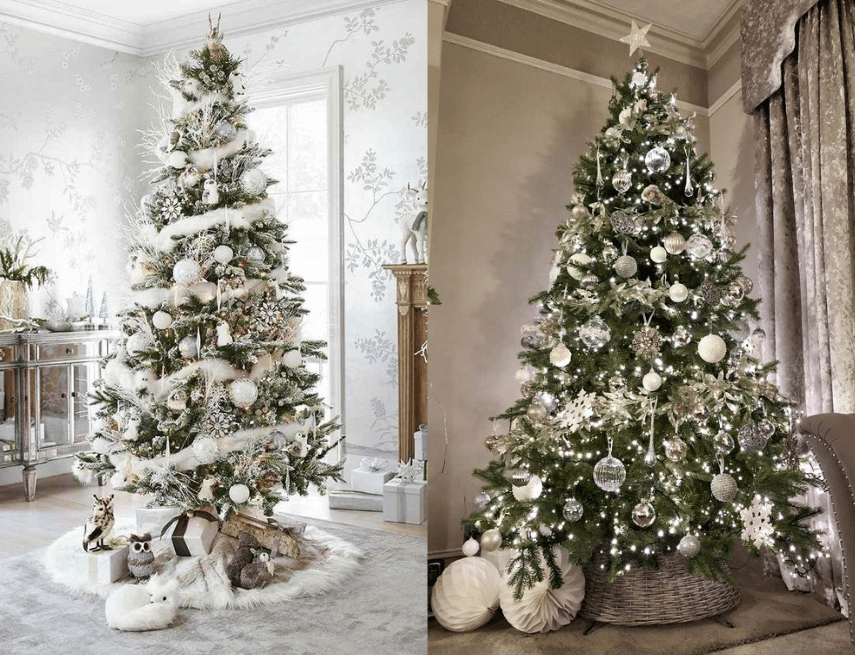 Trang trí cây thông Noel với phong cách đơn giản, tuổi thơ