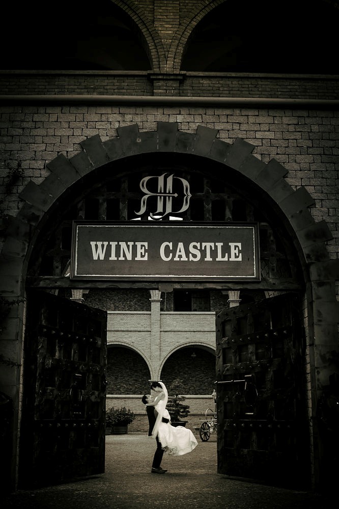 Lâu đài rượu vang còn là nơi lưu giữ những khoảnh khắc ngọt ngào của đôi lứa 