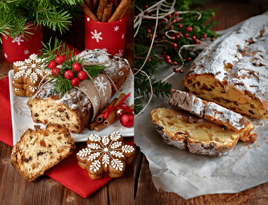 Bánh stollen - món ăn Giáng Sinh cho bữa sáng