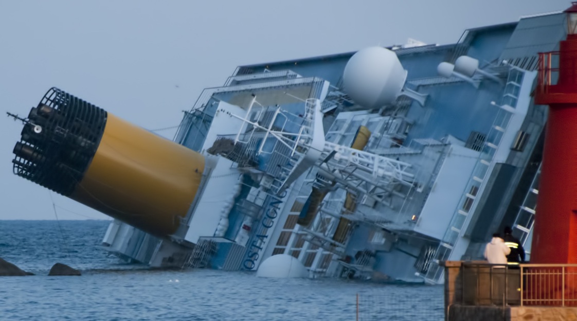 Sự kiện Tàu Costa Concordia mắc cạn vào thứ 6 ngày 13