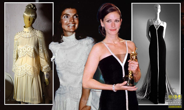 Julia Roberts trong lễ trao giỏi Oscar với Đồ đầm đen của Valentino