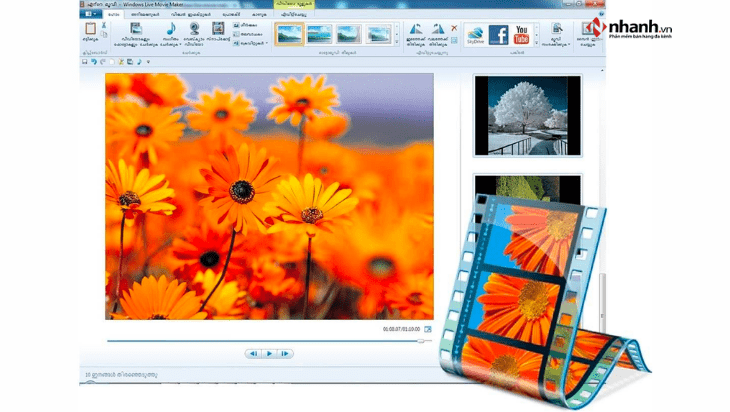 Phần mềm dựng phim Windows Movie Maker