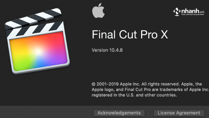 Phần mềm dựng phim Apple Final Cut Pro X
