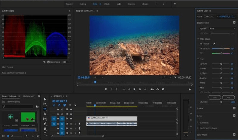 Adobe Premiere Pro-phần mềm làm video