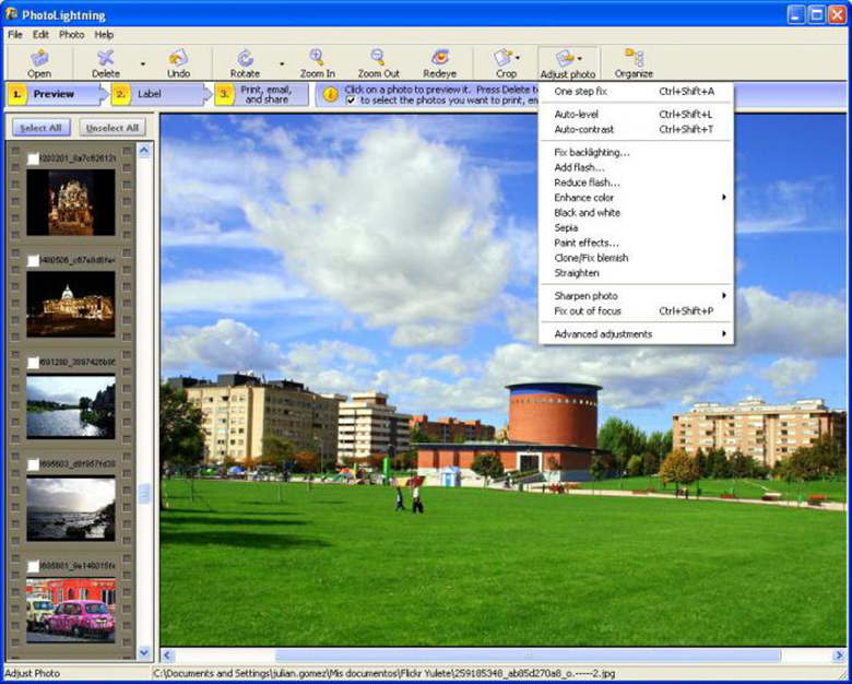 Phần mềm chỉnh sửa ảnh trên máy tính: Photolightning
