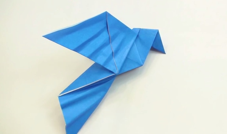 Cách Gấp Bồ Câu Giấy Theo Phong Cách Origami