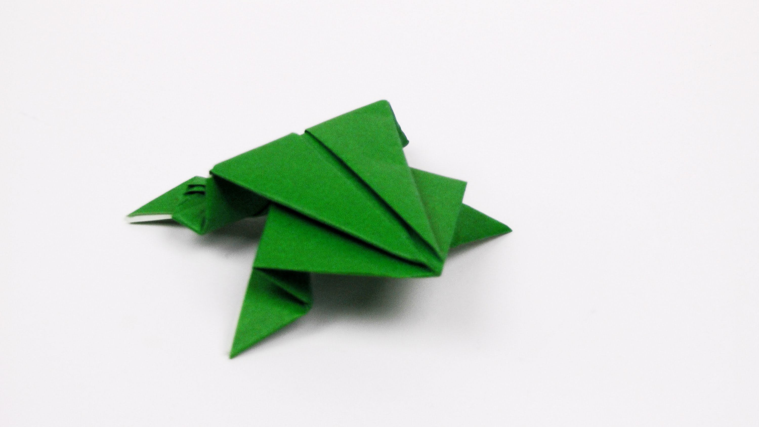 Cách Gấp Con Ếch Nhảy Xa Bằng Giấy Origami