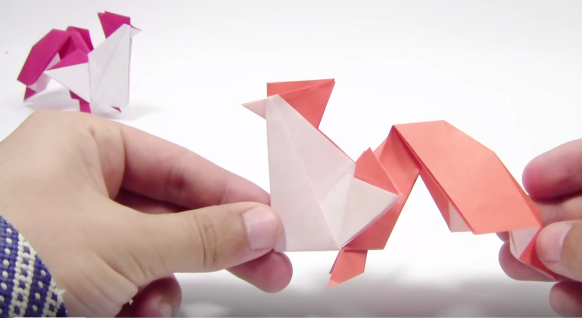 Cách Gấp Con Gà Trống Bằng Giấy Theo Phong Cách Origami