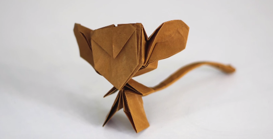 Cách Gấp Con Khỉ Bằng Giấy Theo Phong Cách Origami