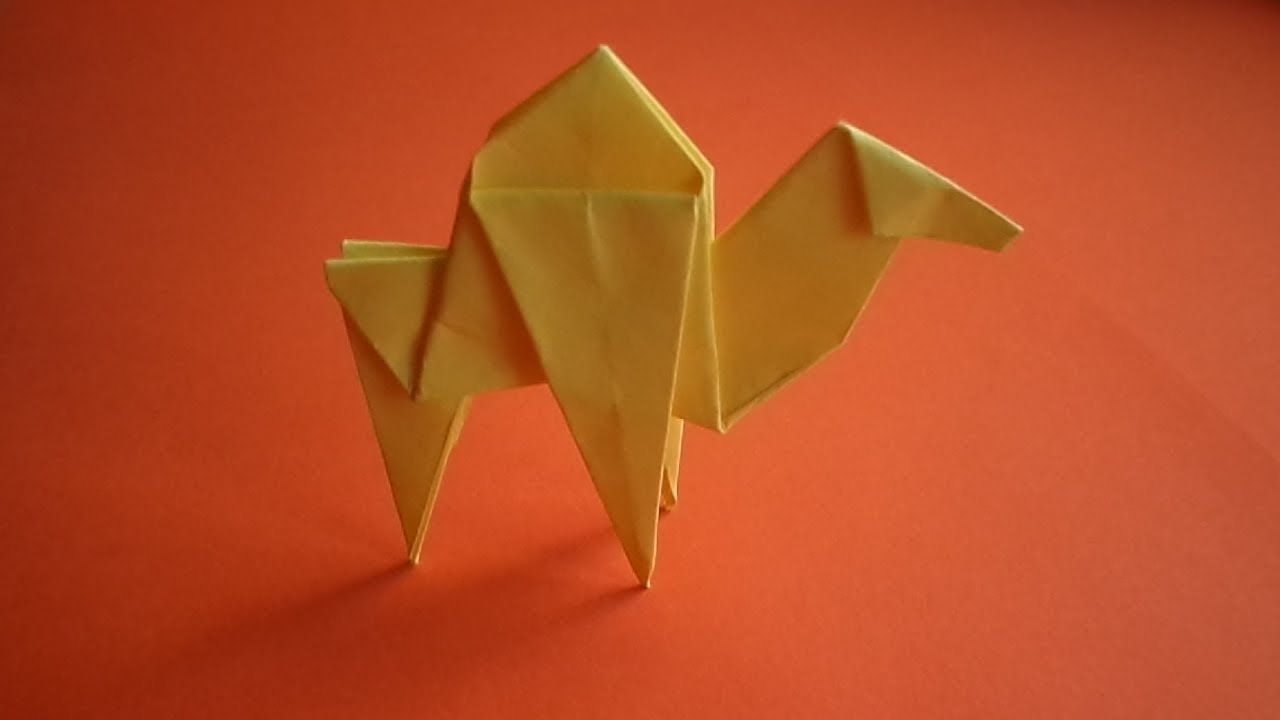 Cách Gấp Con Lạc Đà Bằng Giấy Theo Phong Cách Origami