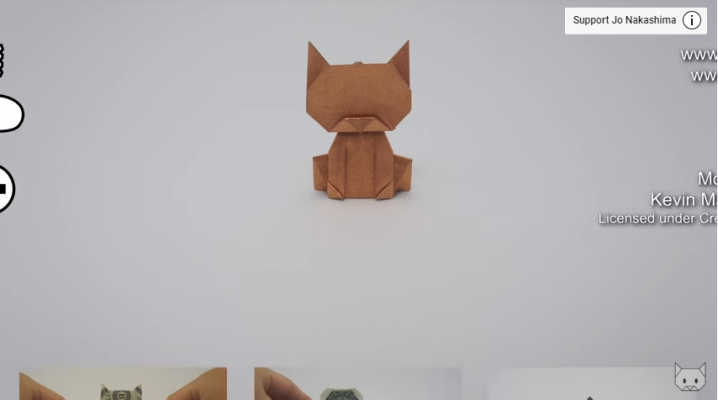 Cách Gấp Con Mèo Phong Cách Origami Ngộ Nghĩnh