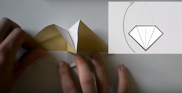 Cách gấp con quạ bằng giấy
