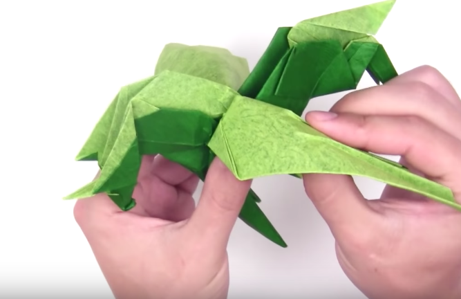 Cách gấp ngựa Origami Pegasus
