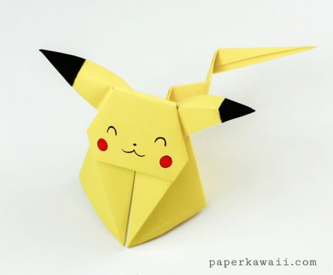 Cách Gấp Pikachu Giấy Phong Cách Origami Cực Đáng Yêu